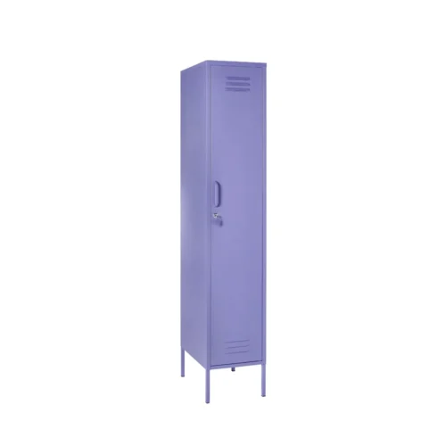 Vertical Metal Storage Cabinet Color Medium Purple